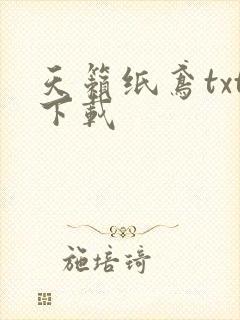 天籁纸鸢txt下载