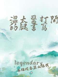 温太医打开眉庄的腿书写