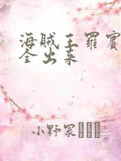 海贼王罗宾的胸全出来