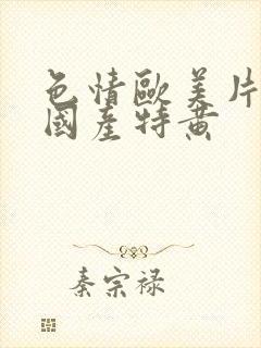 色情欧美片午夜国产特黄