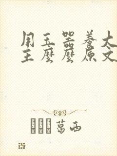 用玉器养大的公主么么原文