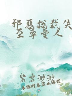 邪恶总裁失心劫 至尊爱人