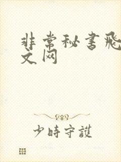 非常秘书飞速中文网