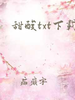 甜酸txt下载