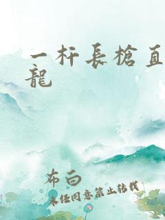 一杆长枪直捣黄龙