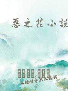 恶之花小说阮软