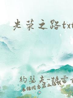 光荣之路txt