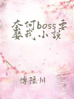 奈何boss要娶我小说