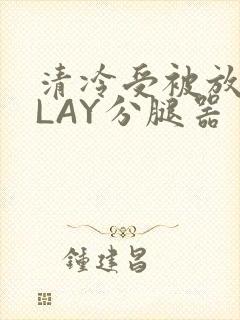 清冷受被放置PLAY分腿器