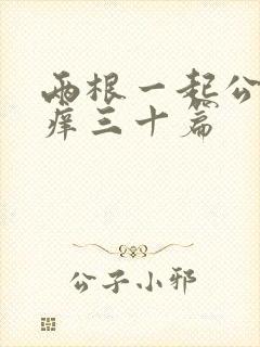 两根一起公憩止痒三十篇