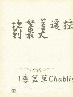 攻拿着遥控器开到最大