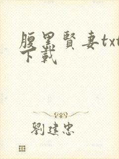 腹黑贤妻txt下载