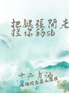 把腿张开老子臊拦你的sb