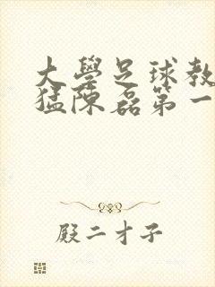 大学足球教练王猛陈磊第一篇