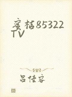 蜜桔85322TV