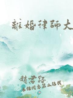 离婚律师大结局