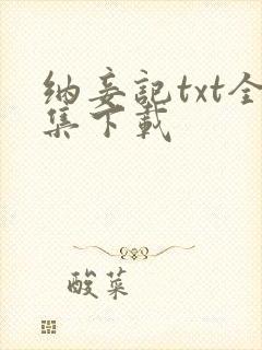 纳妾记txt全集下载