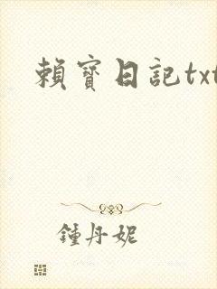 赖宝日记txt