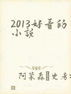2013好看的小说