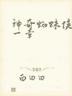 神奇蜘蛛侠第十一章