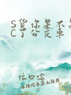 S货你是不是欠C了公交车