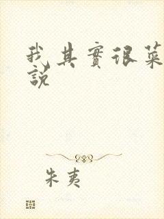 我其实很菜的小说