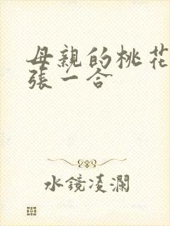 母亲的桃花源一张一合