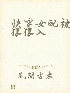 快穿女配被男主狠狠入