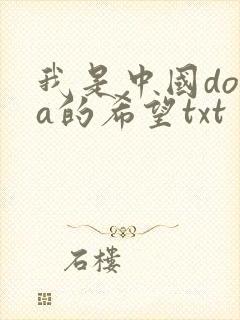 我是中国dota的希望txt