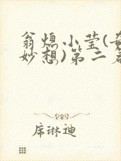 翁熄小莹(奇思妙想)第二篇