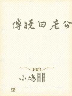 傅晓田老公是谁