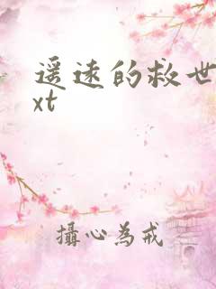 遥远的救世主txt