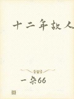 十二年故人戏