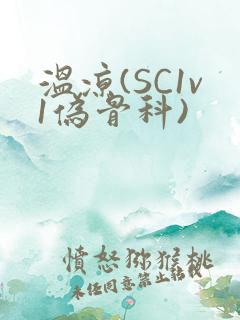 温凉(SC1v1伪骨科)