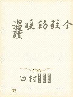 温暖的弦全文阅读