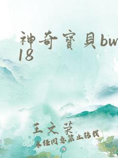 神奇宝贝bw118