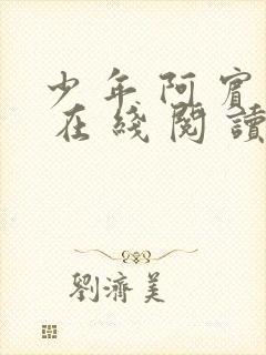 少 年 阿 宾 在 线 阅 读