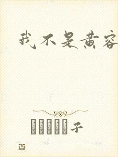 我不是黄容