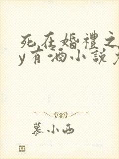 死在婚礼之前by有酒小说免费阅读