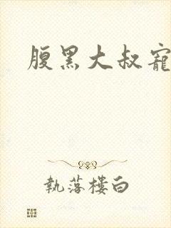 腹黑大叔宠小妻