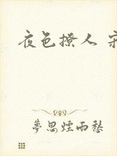 夜色撩人 宋雨