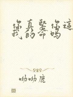 你真紧你这是要我的命吗