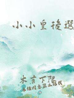 小小皇后选奶爸