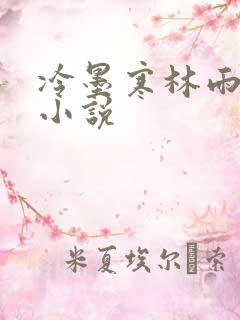 冷墨寒林雨彤的小说