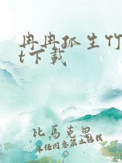 冉冉孤生竹txt下载