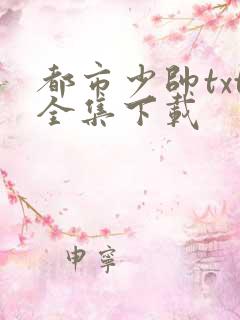 都市少帅txt全集下载
