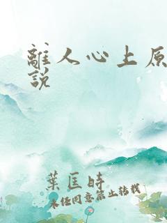 离人心上原著小说