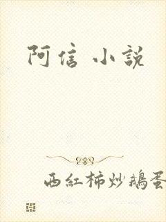 阿信 小说