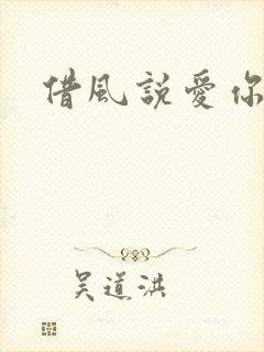 借风说爱你