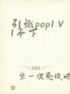 引燃pop1∨1年下